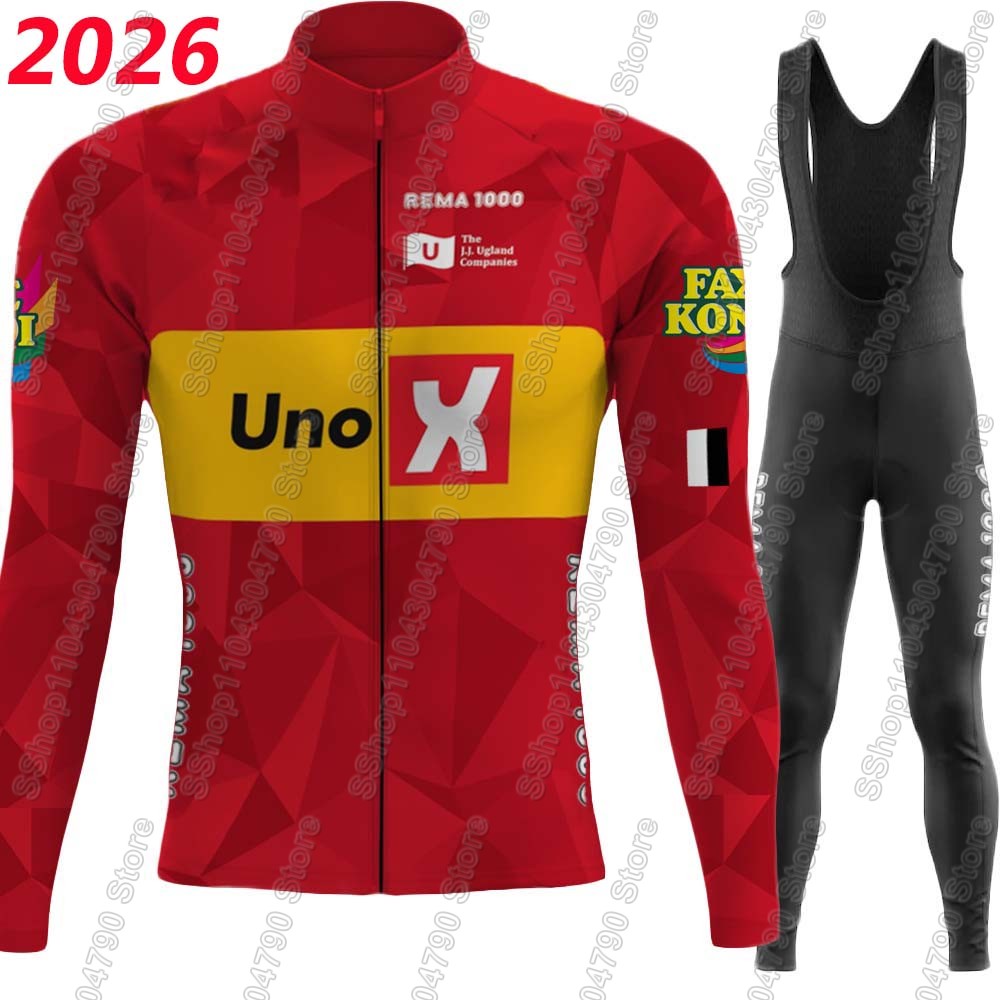 Mountain Biking Jerseys Men - Uno x pro equipe 2026 conjunto