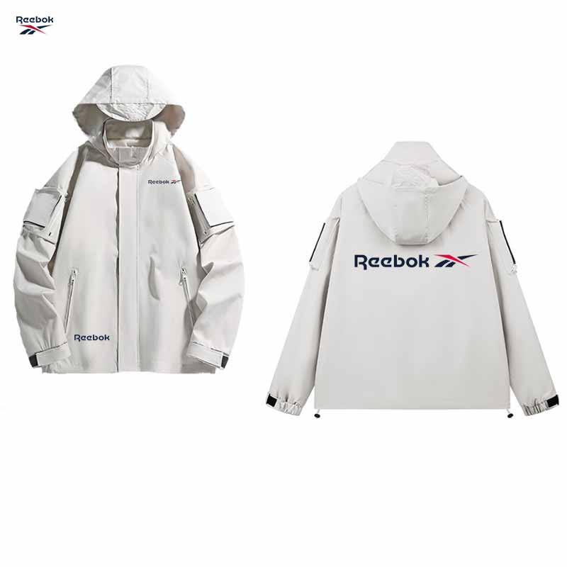 Mountain Biking Rain Jacket - Jaqueta com capuz e zíper com