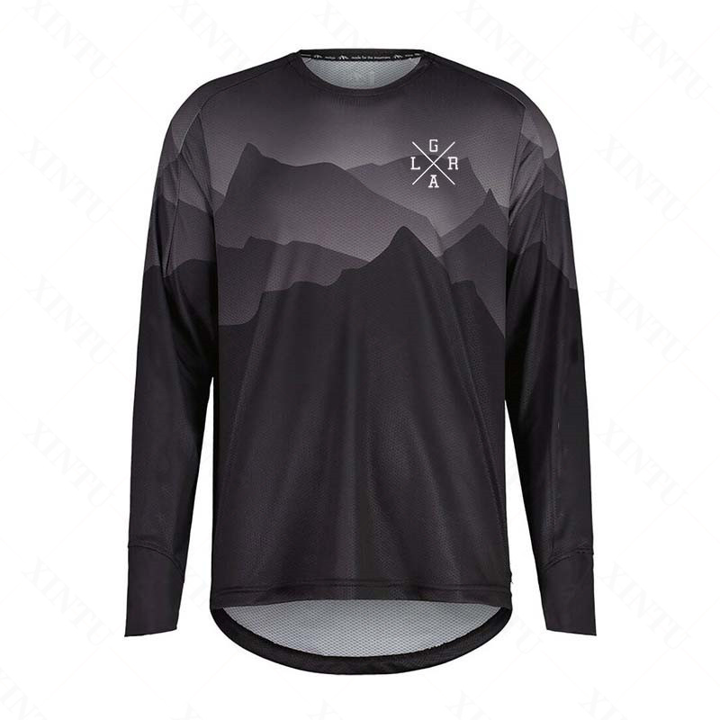 Mountain Biking Jerseys Men - Camiseta Masculina de Ciclismo MTB BMX