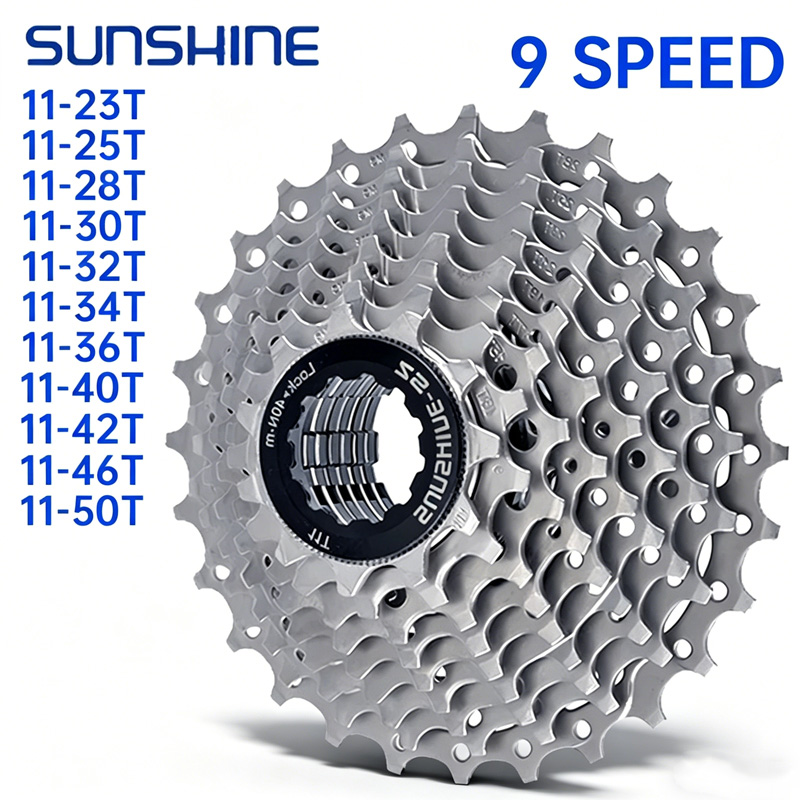 Cassette 11 Speed - Cassete SUNSHINE de 9 velocidades 11