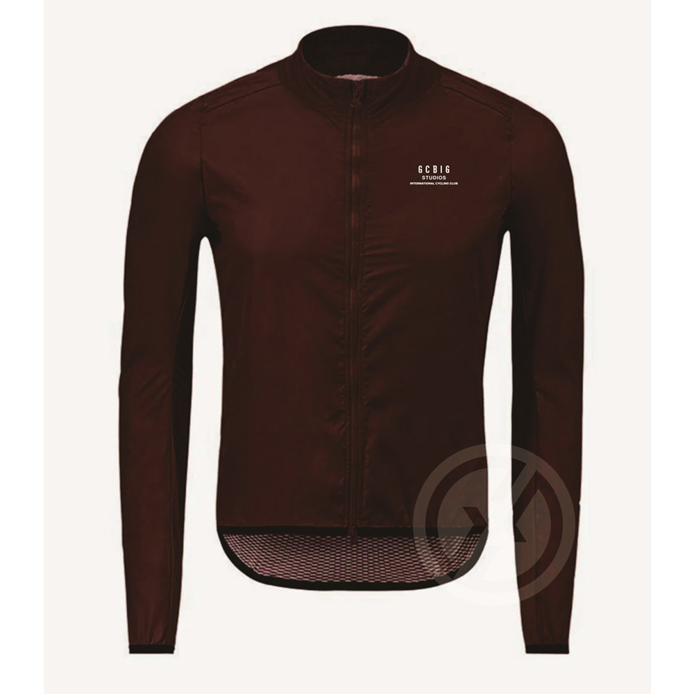 Mountain Biking Rain Jacket - GCBIG-Windproof Manga Longa Ciclismo Jaqueta, Estrada