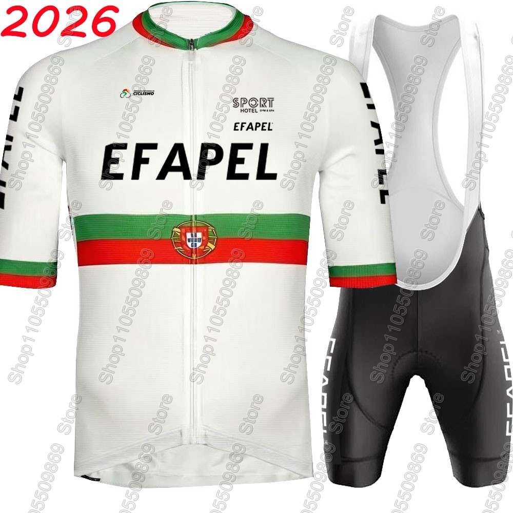 Mountain Biking Trousers - Conjunto de Ciclismo Efapel Portugal 2026: