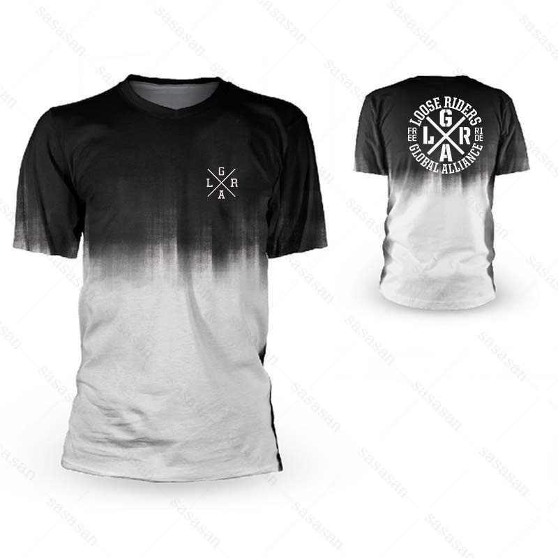 Mountain Biking Jerseys Men - Motocross solto pilotos camisa de manga