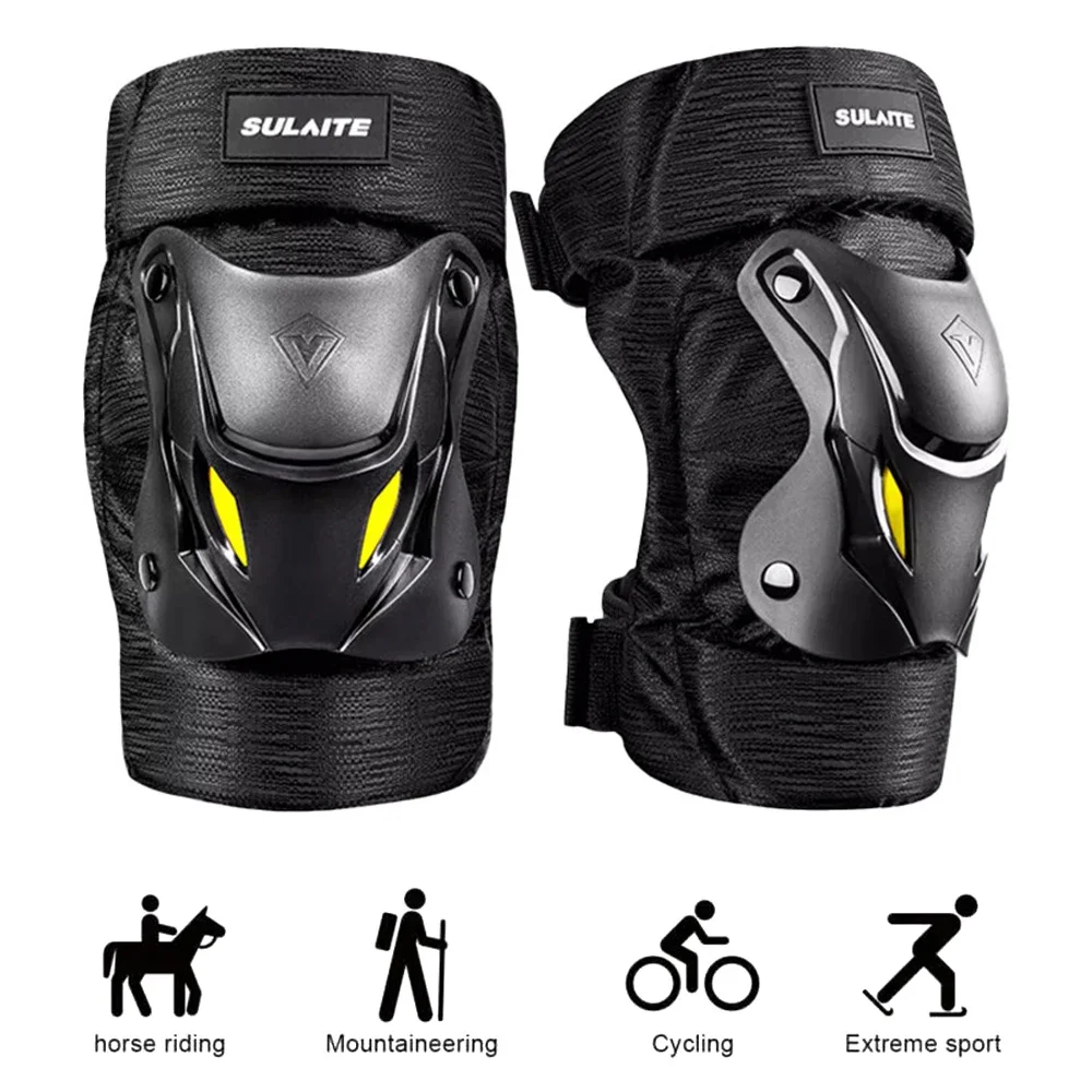 Mountain Biking Knee And Elbow Pads - 1 par de bicicleta elétrica motocicleta