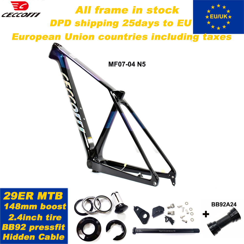 Mountain Biking In The Uk - Quadro de bicicleta de montanha CECCOTTI