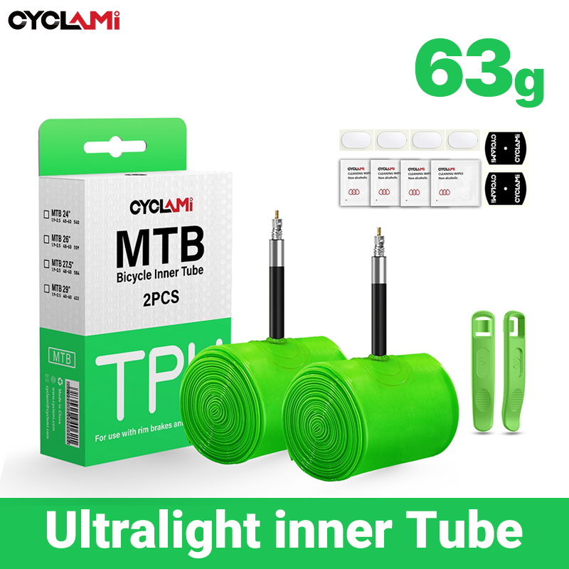 Mountain Biking Shoes - Cyclami tubo interno de bicicleta ultraleve,