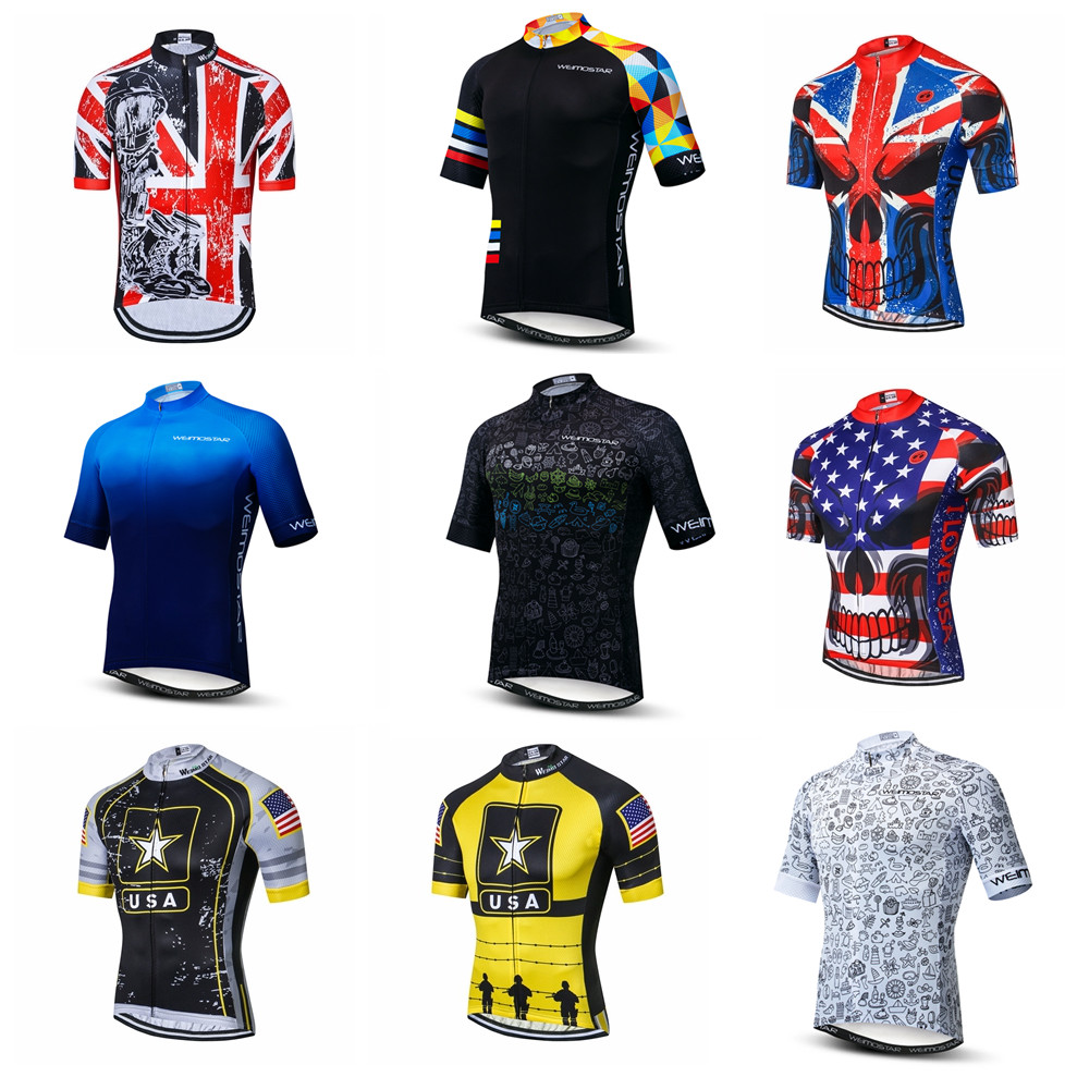 Mountain Biking In The Uk - Jersey de ciclismo para homens, Bike