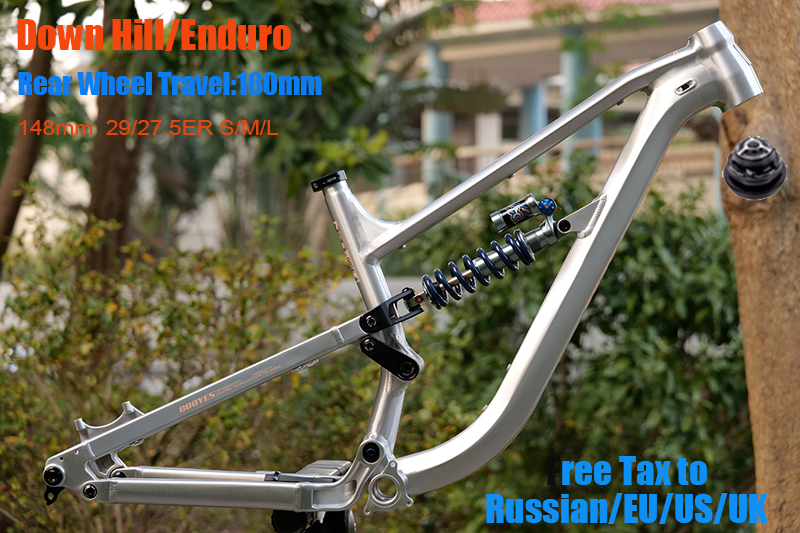 Mountain Biking In The Uk - Quadro de Bicicleta Soft Tail em