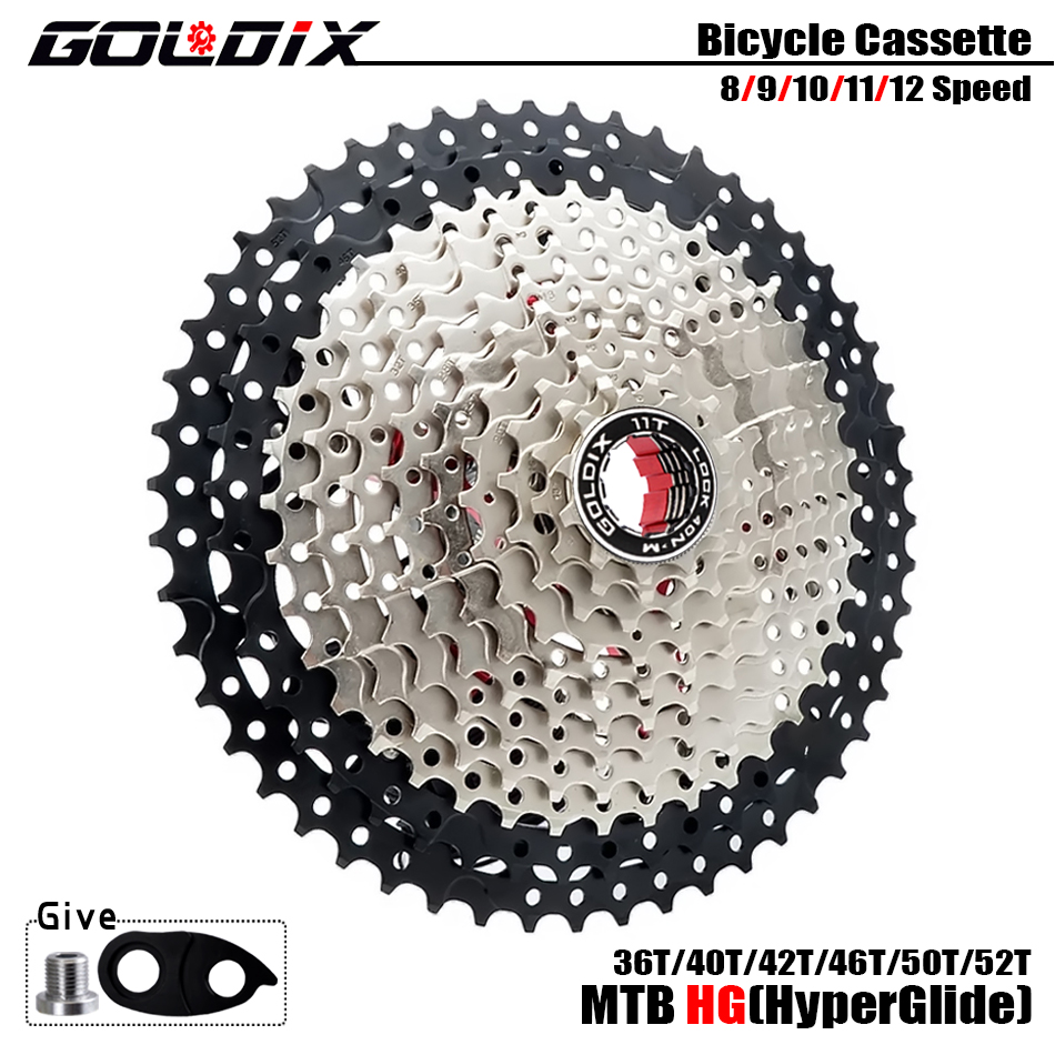 Cassette 11 Speed - Goldix cassete de bicicleta 8/9/10/11/12 velocidades