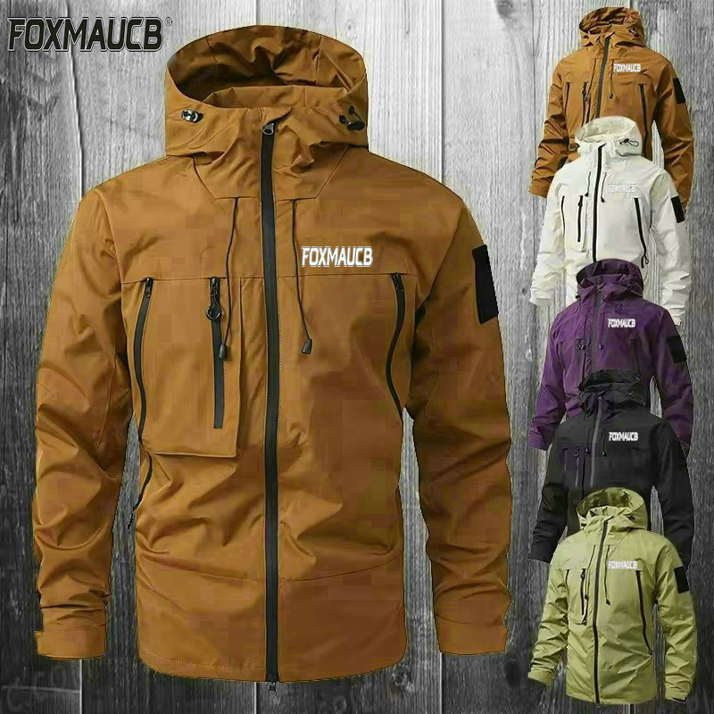 Mountain Biking Rain Jacket - Foxmuussb ciclismo jaqueta de chuva dos