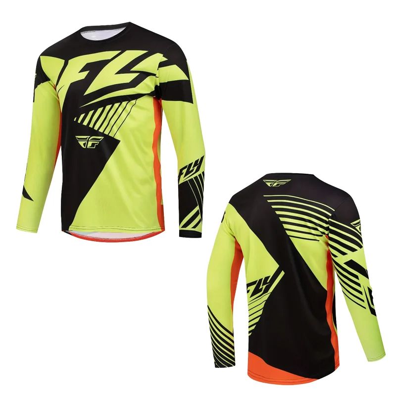 Mountain Biking Camp - Camiseta masculina de manga comprida, bicicleta