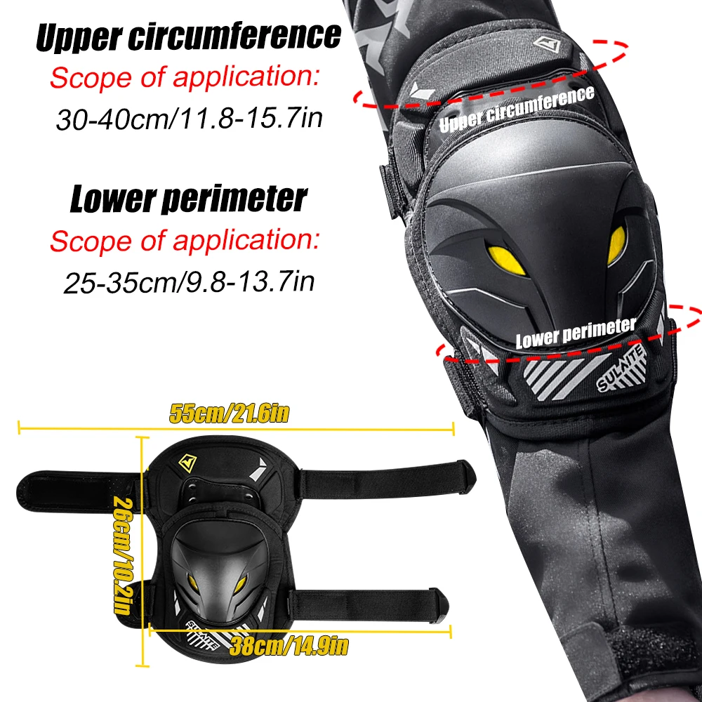GOMOREON 1 Par de Protetores d - Mountain Biking Knee Pads avaliação e preço