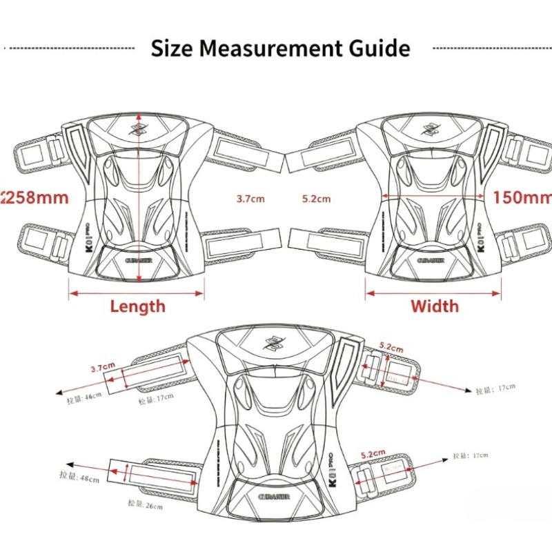 2 Peças de Protetores de Joelh - Mountain Biking Knee Pads avaliação e preço