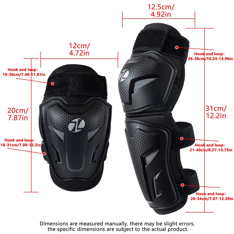 Conjunto de Protetores de Joel - Mountain Biking Knee And Elbow Pads avaliação e preço