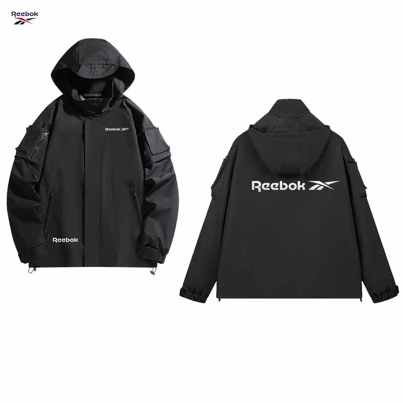 Jaqueta com capuz e zíper com  - Mountain Biking Rain Jacket avaliação e preço