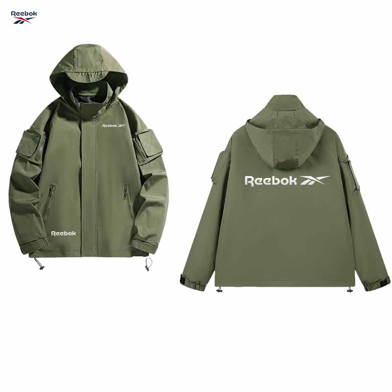 Jaqueta com capuz e zíper com  - Mountain Biking Rain Jacket avaliação e preço