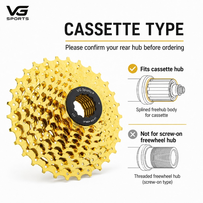 Cassete de Bicicleta VG SPORTS - Cassette 11 Speed avaliação e preço