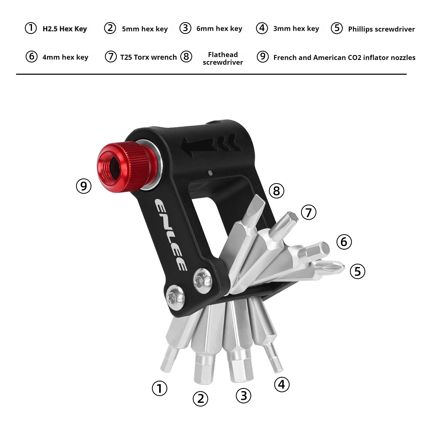 Enlee ferramentas de reparo de - Mountain Biking Essentials avaliação e preço
