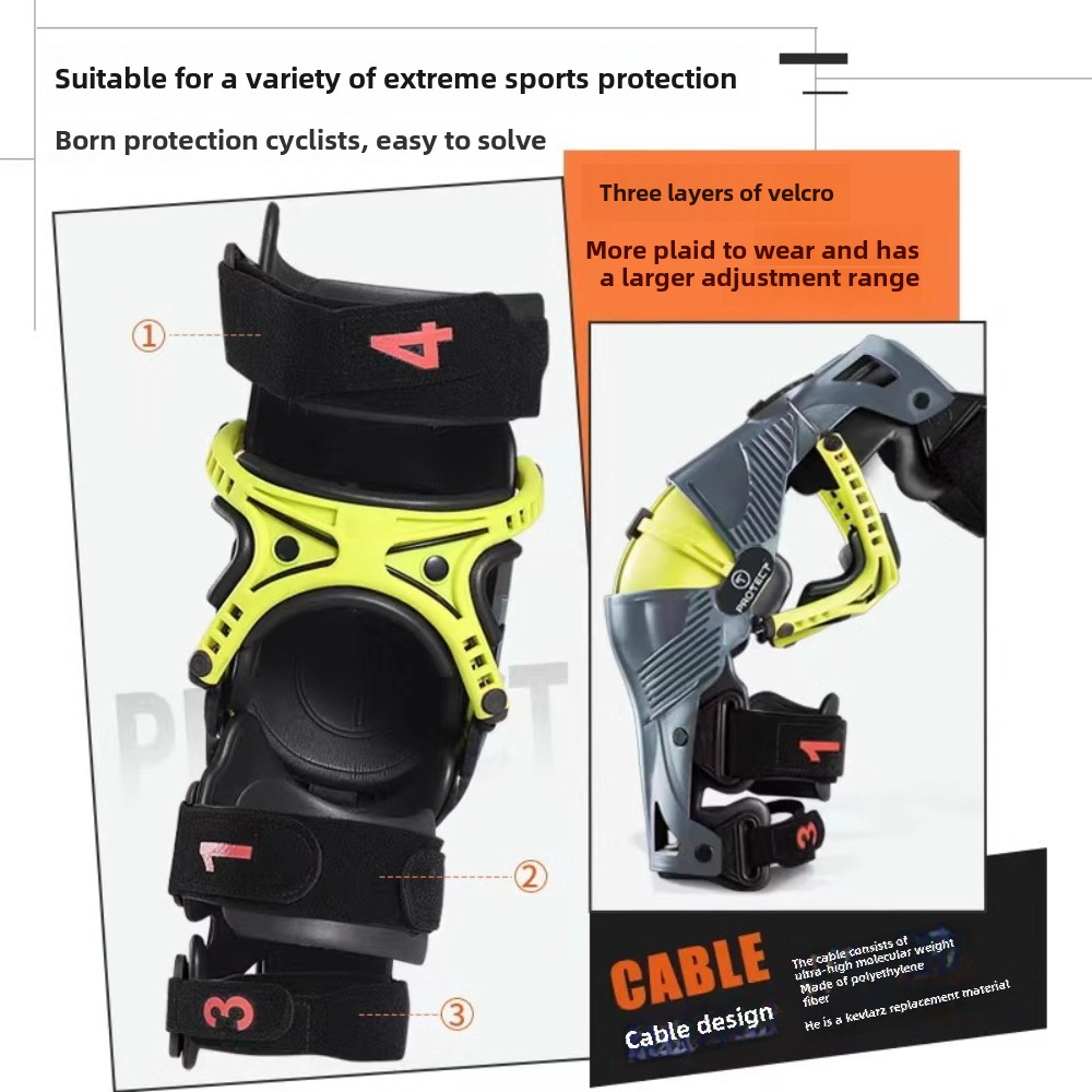 Yr segurança joelheira esquele - Mountain Biking Knee And Elbow Pads avaliação e preço