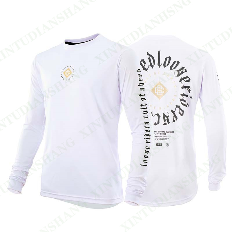 Camisa Masculina de Manga Long - Mountain Biking Jerseys Men avaliação e preço