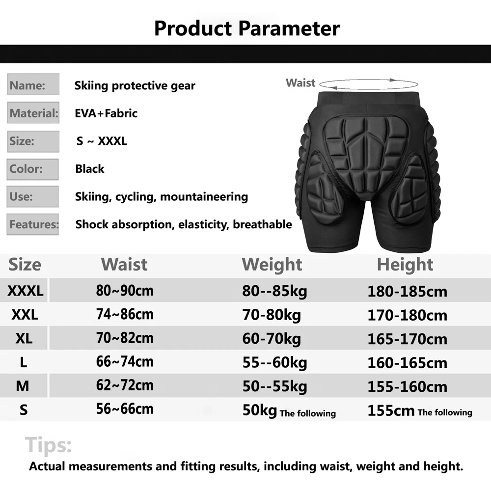 Novos shorts de esqui patinaçã - Mountain Biking Knee And Elbow Pads avaliação e preço