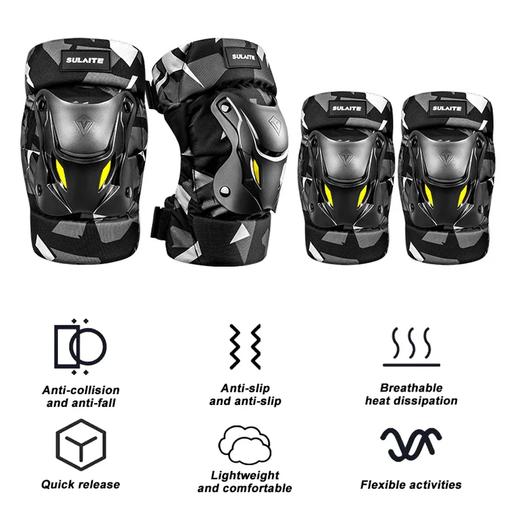 Equipamento Premium para Motoc - Mountain Biking Knee And Elbow Pads avaliação e preço