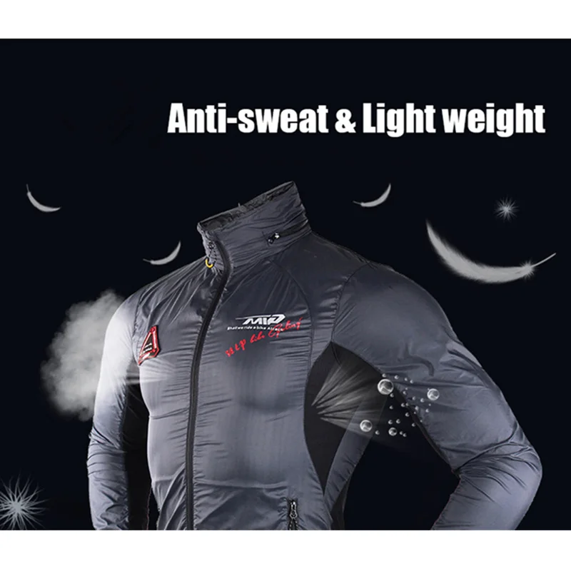 Jaqueta de ciclismo refletiva, - Mountain Biking Rain Jacket avaliação e preço