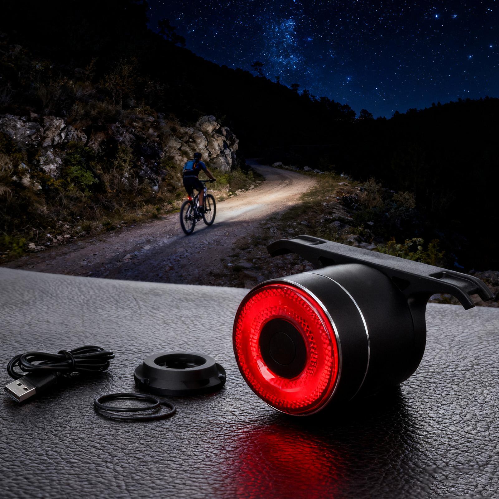 Luz traseira da bicicleta inte - Mountain Biking Camp avaliação e preço