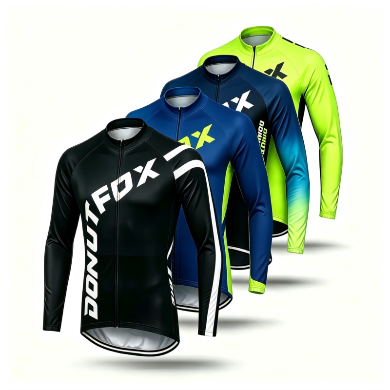 Camisa masculina de manga comp - Mountain Biking Jerseys Men avaliação e preço